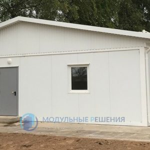 жилое модульное здание