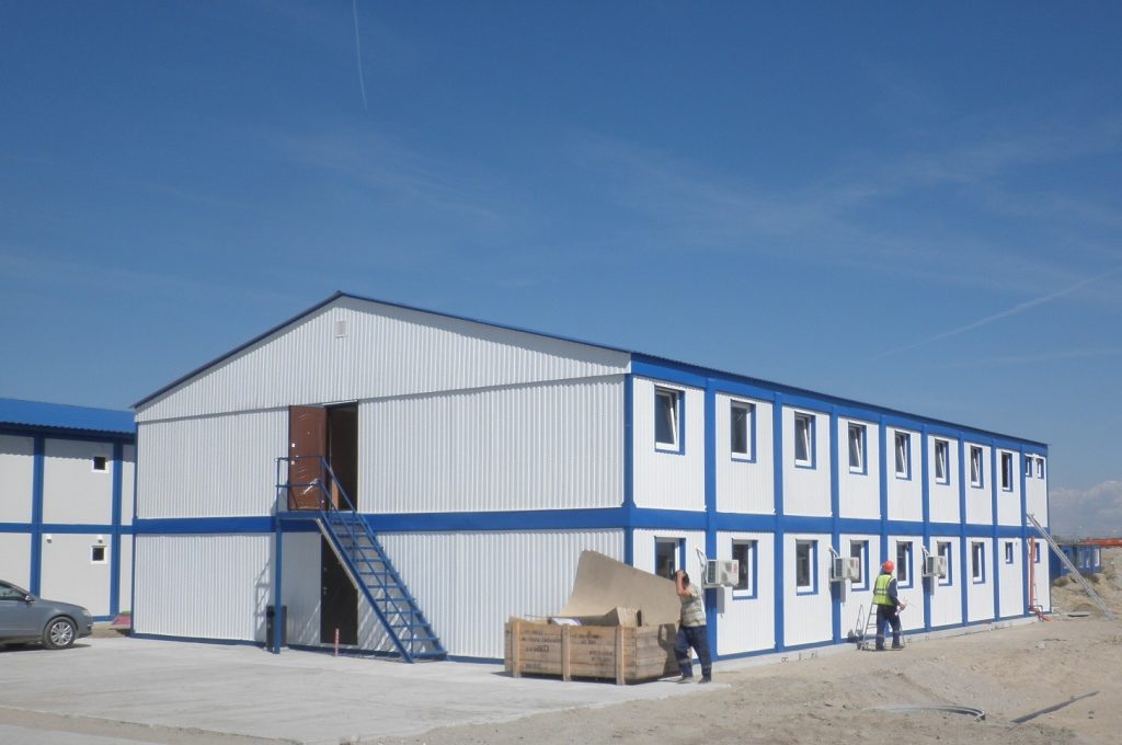 бытовой городок из блок-контейнеров