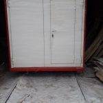 Technical block-container of sandwich panels