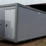 Автономный санитарный блок-контейнер для базы отдыха