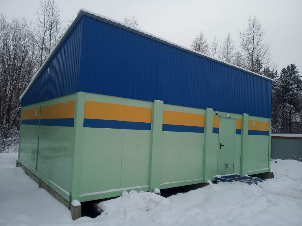 модульное здание электроподстанции