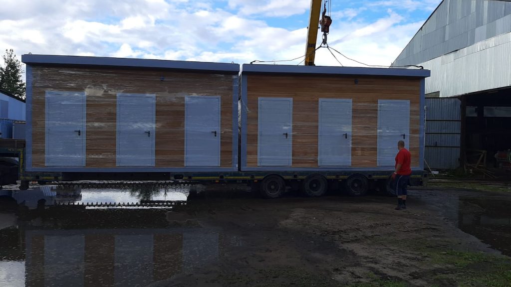 модульный туалет