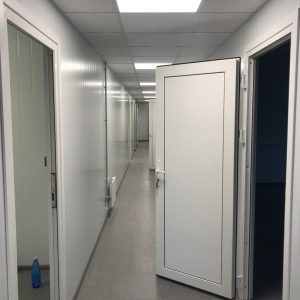 модульное здание внутри