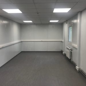 модульное здание внутри