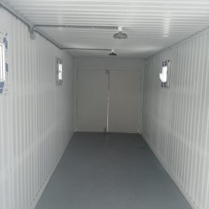 технический блок-контейнер внутри