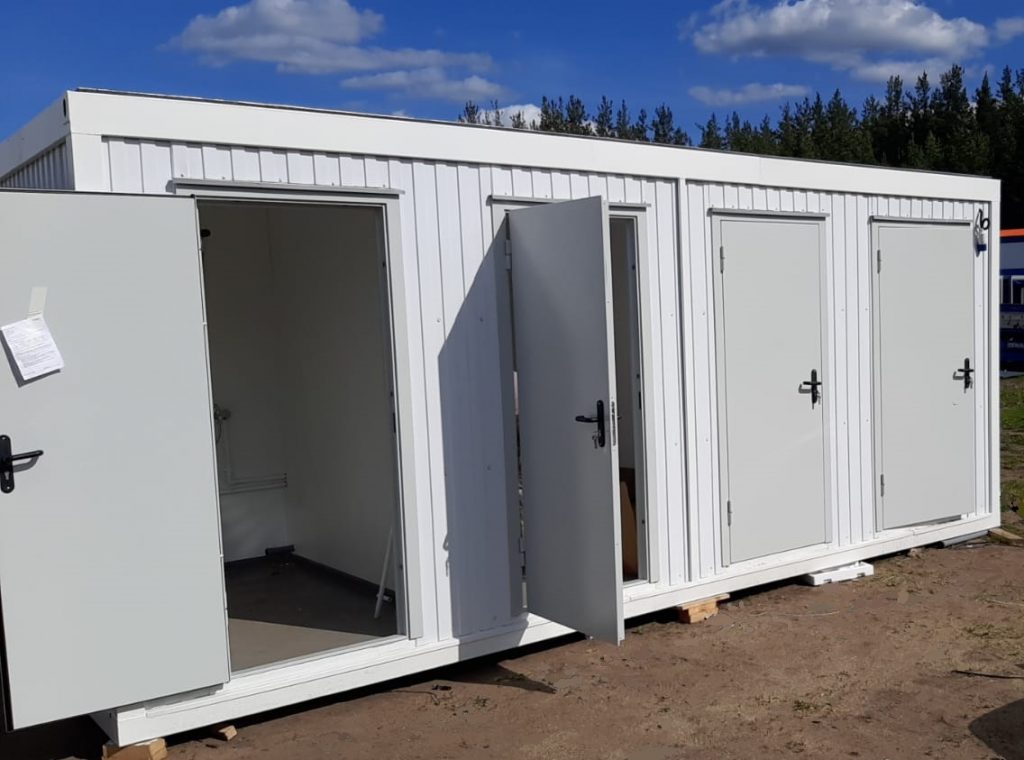 туалетный модуль с душем