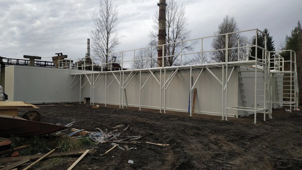 здание водоочистки