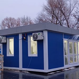 пост охраны с кондиционерами