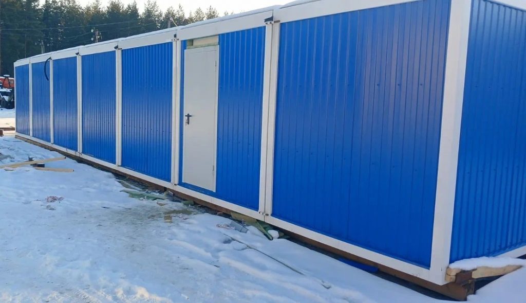 модульное здание прачечной