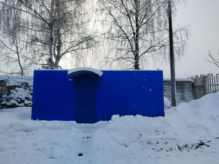 модуль с душем и туалетом
